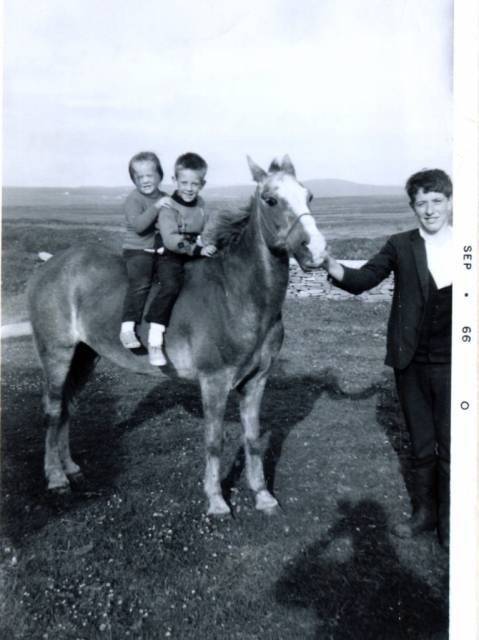 Mike & Anna Coyle with Uncle Willie. 1966