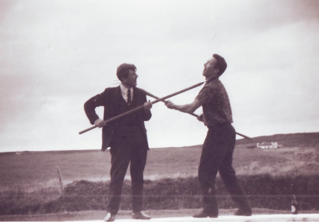 Unknown (left) and Frank