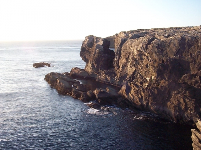 Cliffs areounf Glenlara