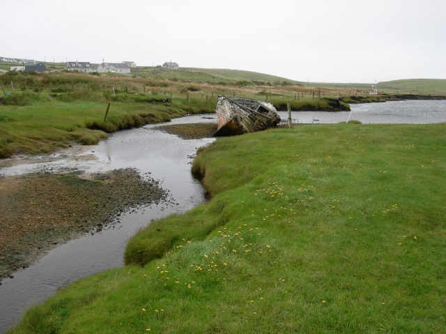 Where the creek feeds Blind Harbor in Tipp
